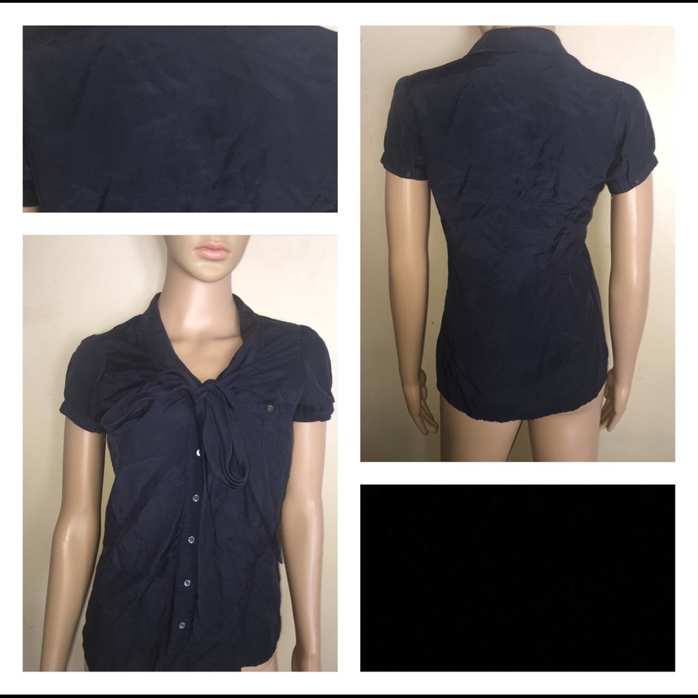 Dark Blue Button Up